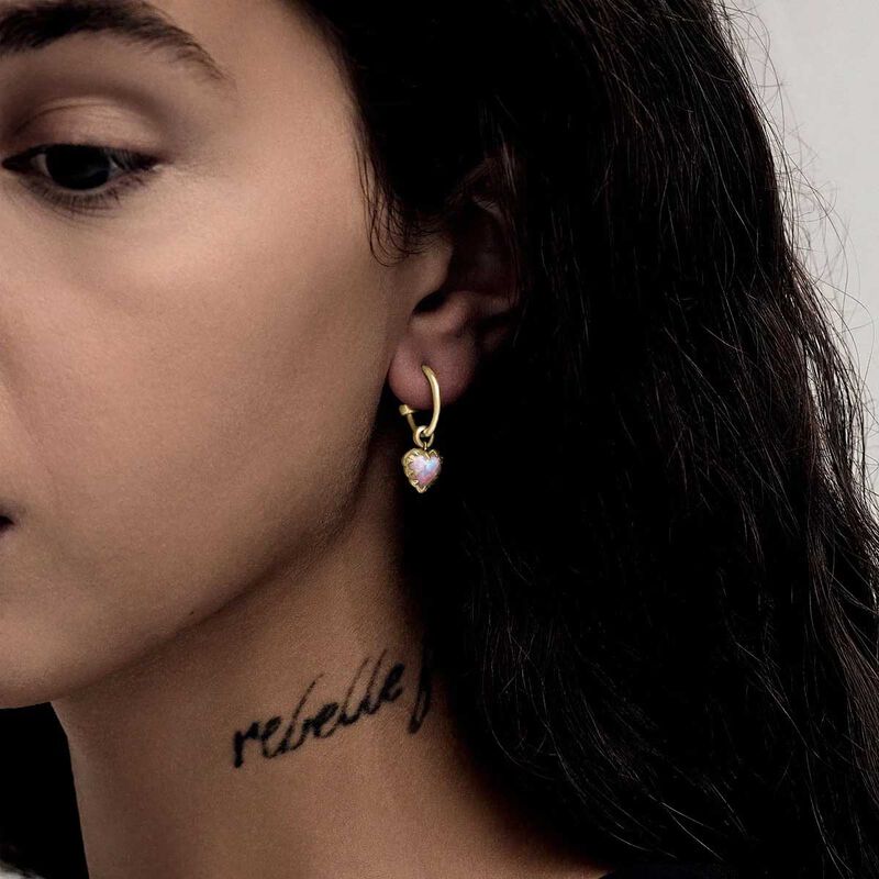 Stolen Girlfriends Club Love Claw Anchor Earrings image number 1